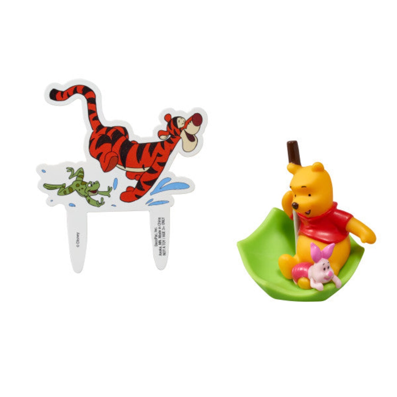 Winnie the Pooh, Piglet & Tigger Hunny Raindrops DecoSet® Cake Decoration
